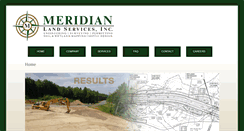 Desktop Screenshot of meridianlandservices.com